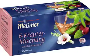 Meßmer Tee 6-Kräuter Mischung 25ST 50G