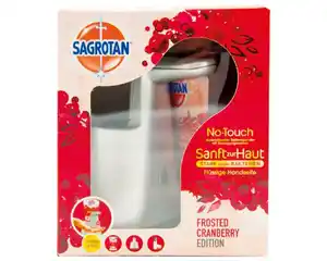 Sagrotan No Touch Starter-Set Bewegungssensor & 250 ml Nachfüller Frosted Cranberry Edition