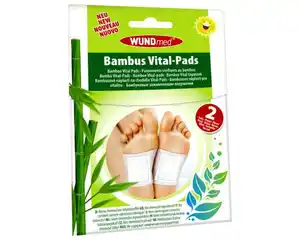 Wundmed Fußpflaster Bambus Vital Pads 2er