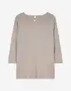 Bild 1 von Damen Langarmshirt - Dreiviertelärmel - beige