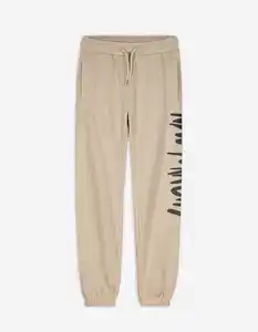 Kinder Jogginghose - Print - beige