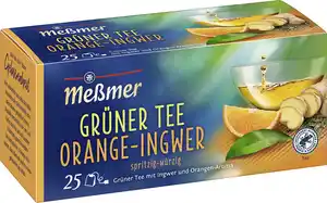 Meßmer Grüner Tee Orange Ingwer 25ST 43,8G