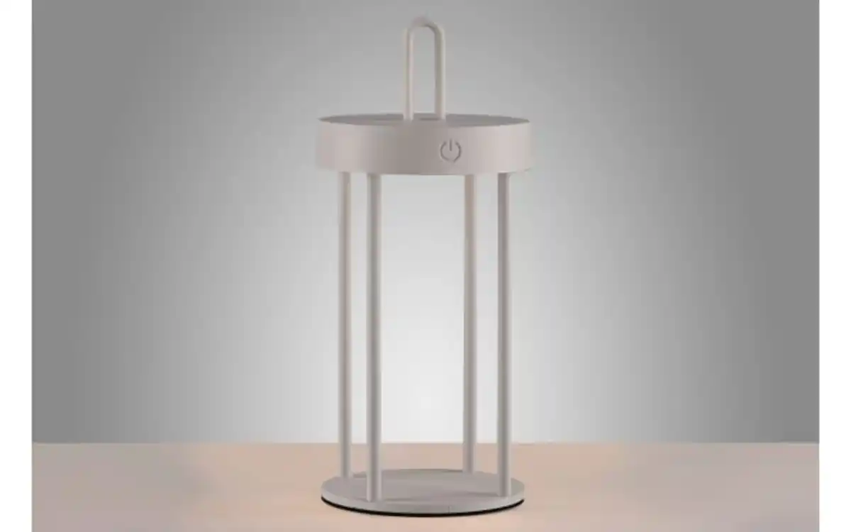 Bild 4 von LED-Akkutischleuchte Anselm, greige, 28,4 cm, inkl. Memoryfunktion