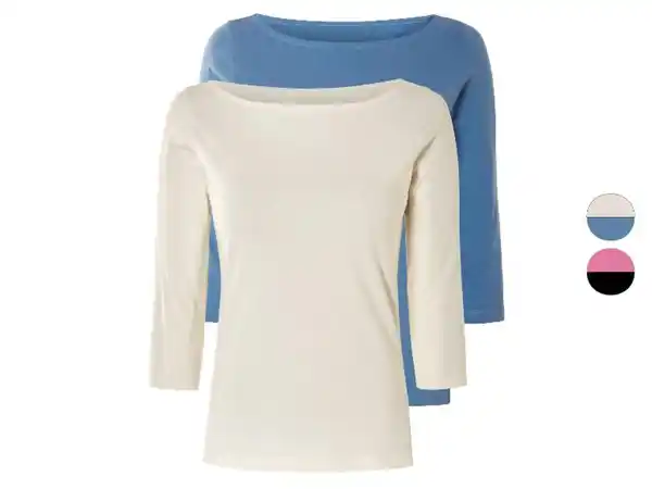 Bild 1 von esmara® Damen Langarmshirt mit 3/4-Ärmeln