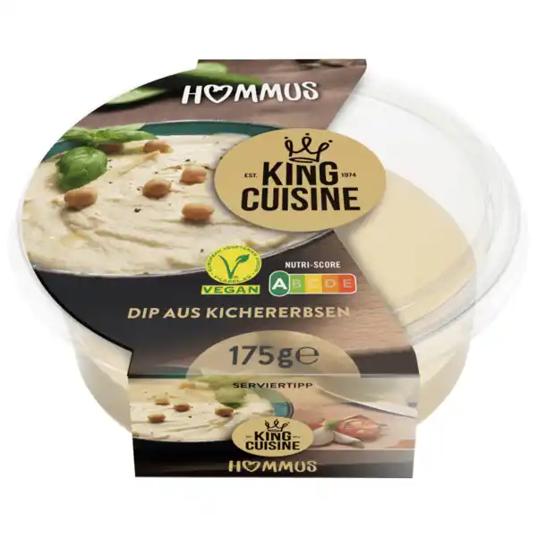 Bild 1 von King Cuisine Hummus 175g