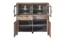 Bild 3 von Innostyle - Highboard Cardiff, Used Style Dark, Matera-Nachbildung, inkl. LED-Beleuchtung