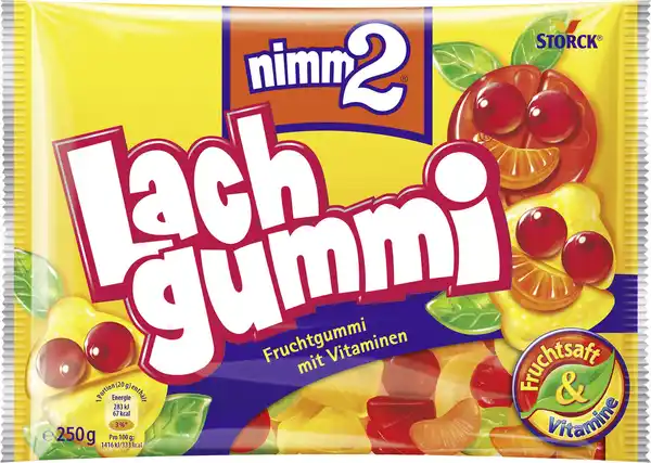 Bild 1 von Storck Nimm2 Lachgummi 250G