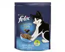 Bild 1 von Katzenfutter Felix Crunchy & Soft Thunfisch & Gemüse 950g