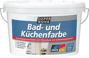 Bad- und Küchenfarbe 2,5 Liter