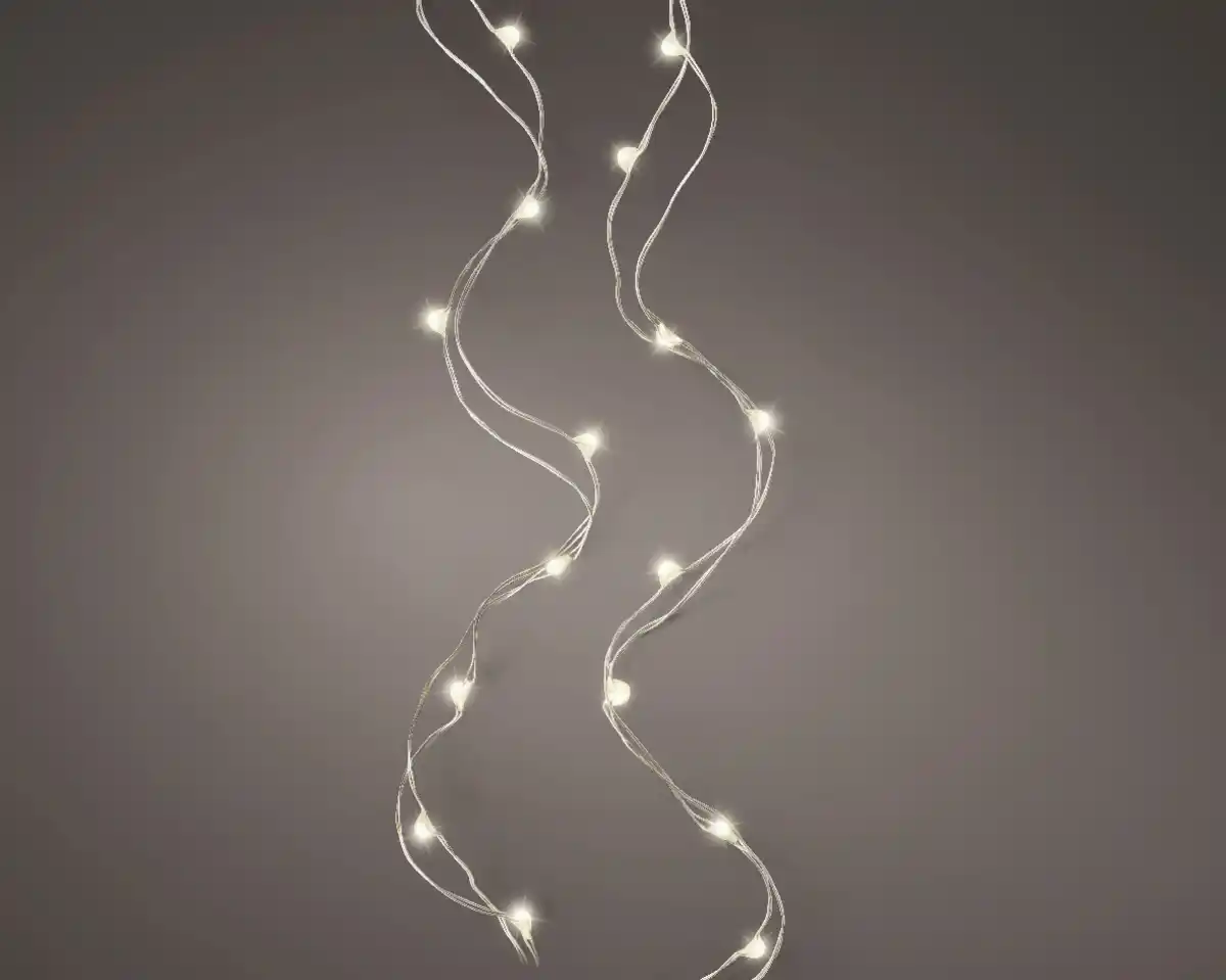 Bild 1 von Kaemingk Micro LED Strangbeleuchtung Lichterkette mit 40 Lichter warmweiß