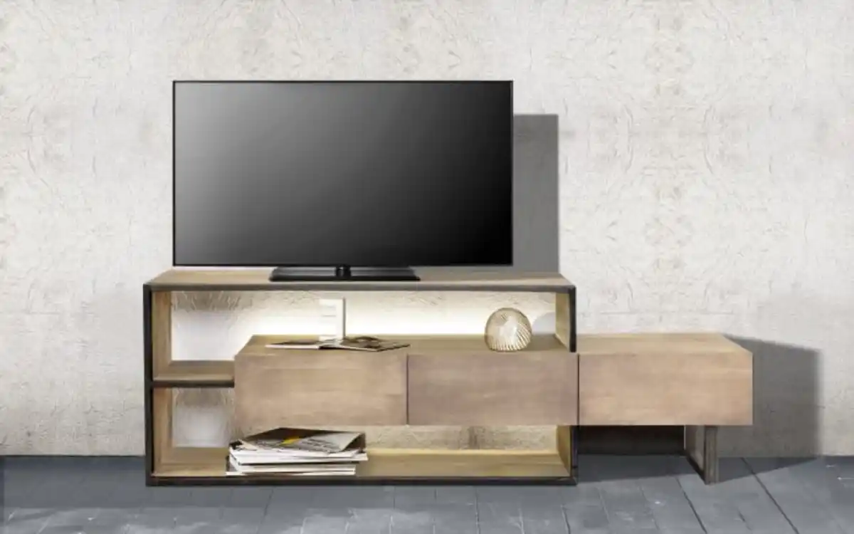 Bild 1 von Siena Garden - Lowboard City, Mango Oliv, inkl. Beleuchtung