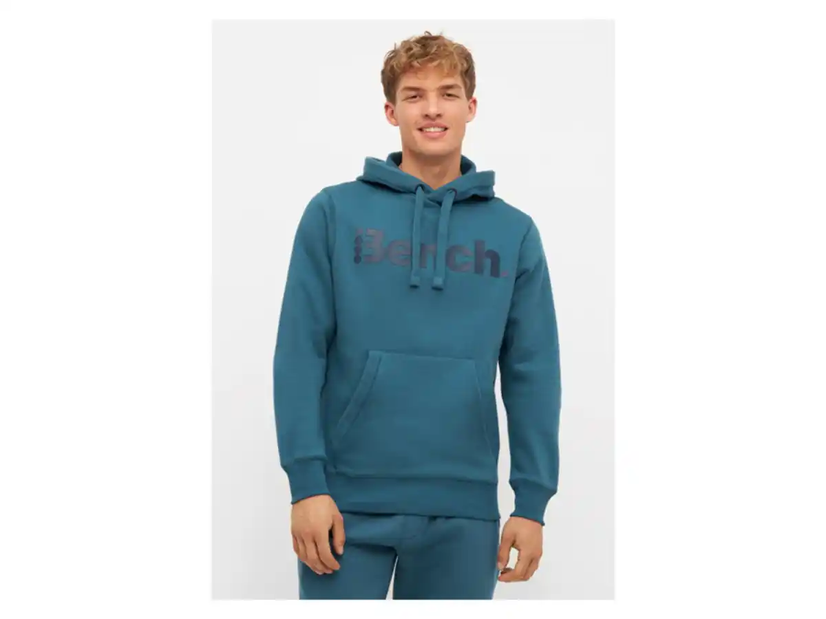 Bild 3 von BENCH Herren Sweathoodie / Sweatjacke mit Kordelzug