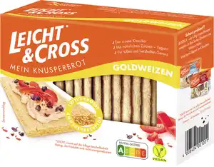 Leicht & Cross Mein Knusperbrot Goldweizen 125G