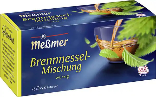 Bild 1 von Meßmer Tee Brennnessel-Mischung 25ST 50G