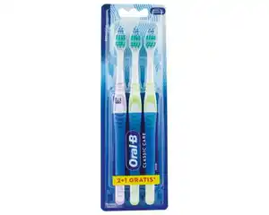 Oral-B Zahnbürste Classic 35Medium 2+1