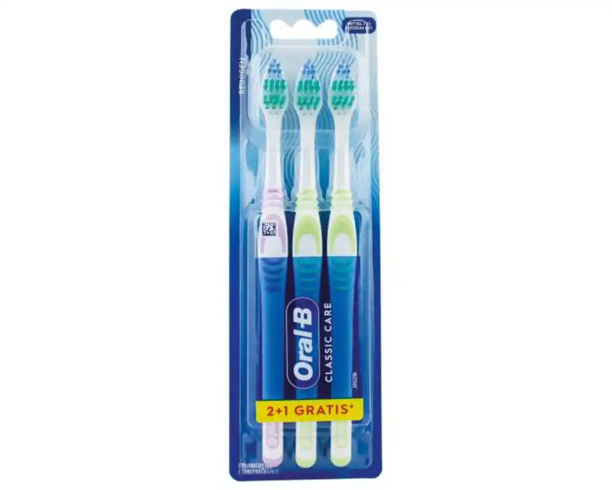Bild 1 von Oral-B Zahnbürste Classic 35Medium 2+1