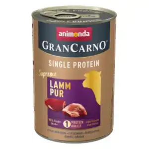 animonda GranCarno Adult Single Protein Lamm pur 12x400 g