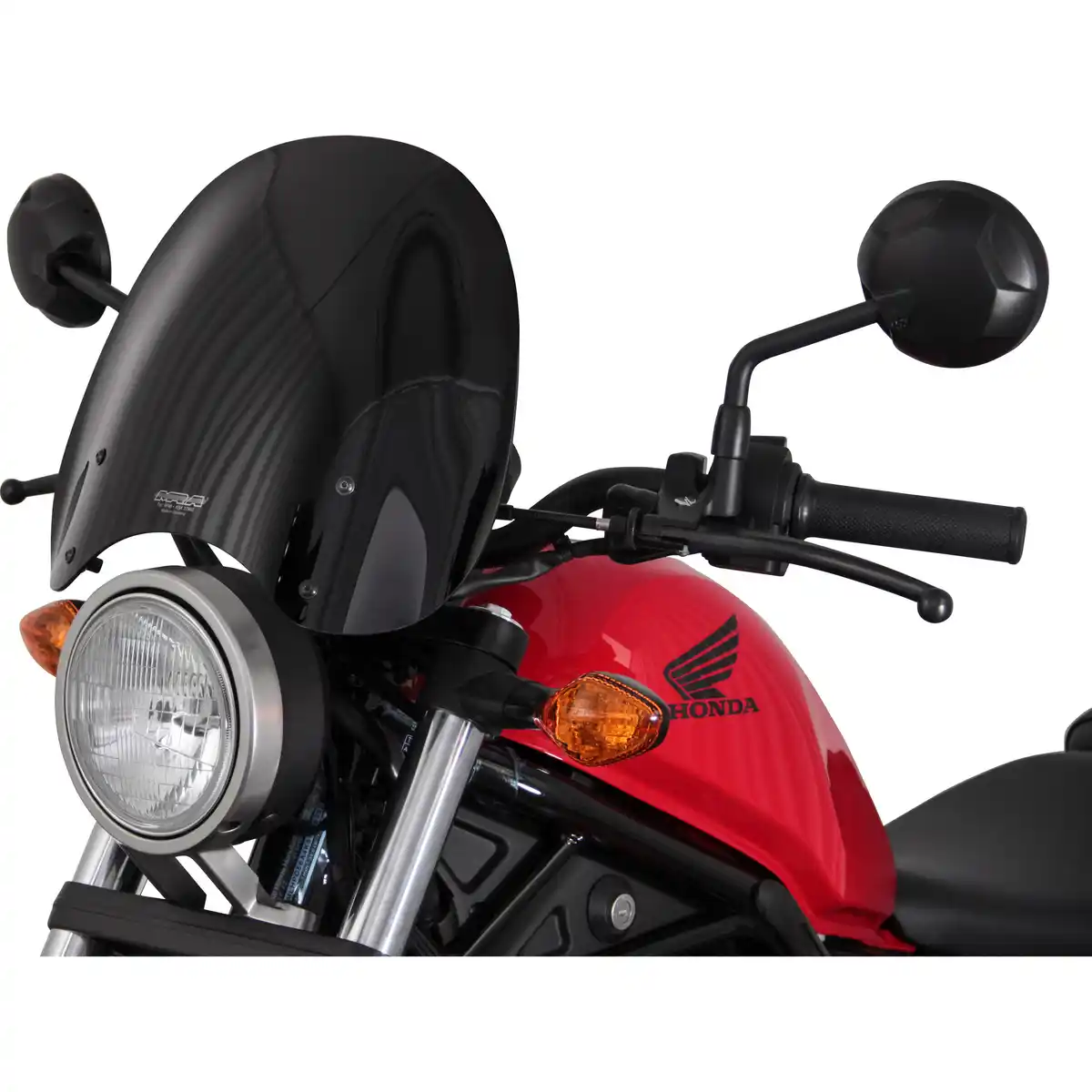 Bild 3 von MRA Tourenscheibe NTM schwarz für Honda CMX 500 Rebel 2017-2019