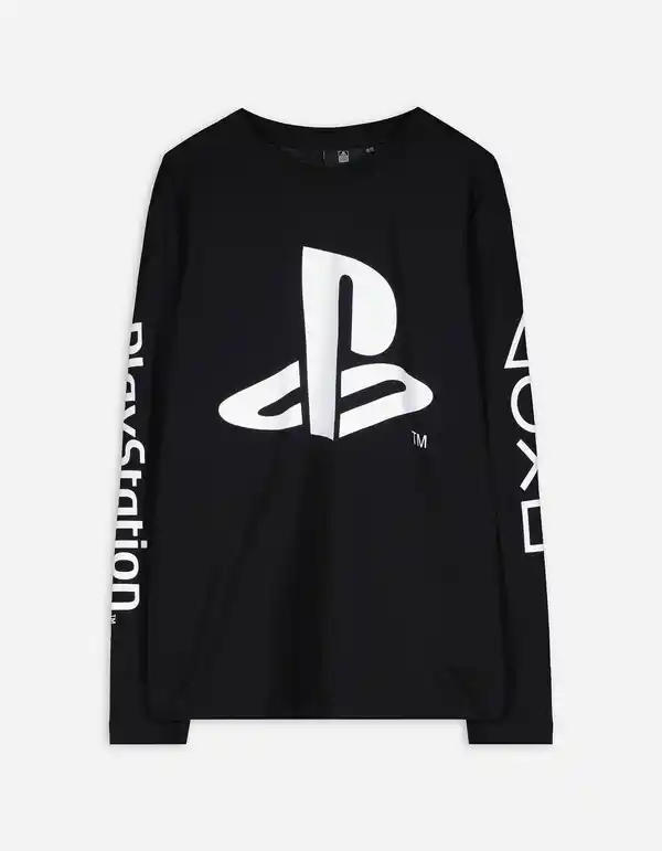 Bild 1 von Kinder Langarmshirt - PlayStation - schwarz