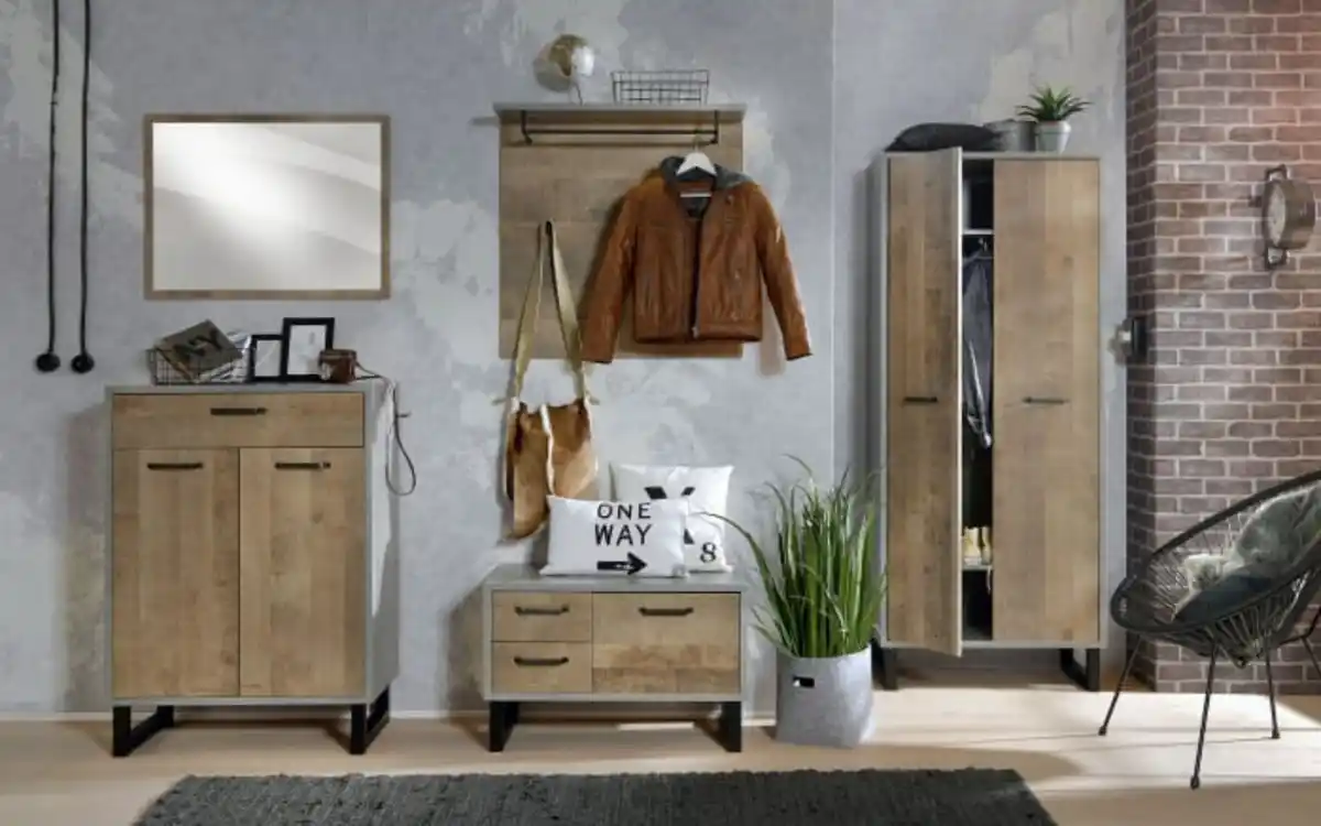 Bild 2 von HPI - Spiegel Solano, Eiche rustikal Nachbildung