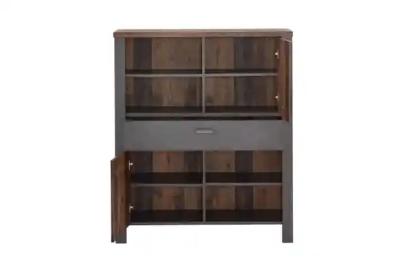 Bild 2 von Innostyle - Stauraumelement Cardiff, Used Style Dark, Matera-Nachbildung