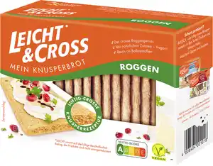 Leicht & Cross Mein Knusperbrot Roggen 125G