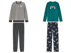 pepperts!® Jungen Kinder Pyjama, mit recyceltem Material