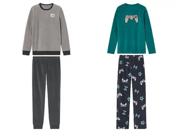 Bild 1 von pepperts!® Jungen Kinder Pyjama, mit recyceltem Material