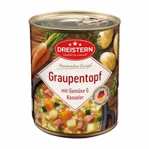 Graupentopf 800gr. Dreistern