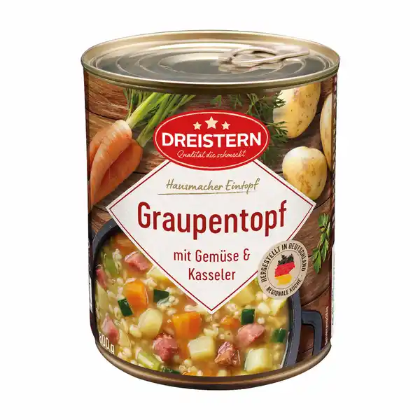 Bild 1 von Graupentopf 800gr. Dreistern