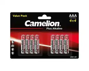 Camelion Batterien Plus Alkaline AAA/LR03 8er