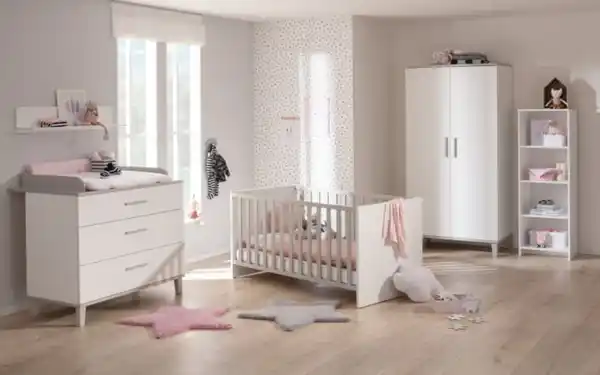 Bild 1 von Paidi - Babyzimmer Nils, kreideweiß, 2-türiger Kleiderschrank