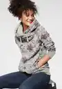 Bild 1 von Ragwear Sweater GRIPY FLOWERS O Hoodie mit floralem All Over-Druck, Weiß