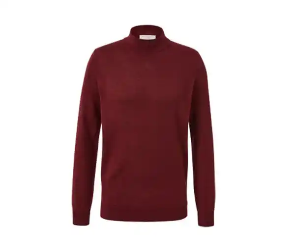 Bild 1 von Merino-Pullover, dunkelrot