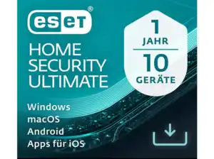 ESET HOME Security Ultimate 10 Nutzer 1 Jahr - [Multiplattform]