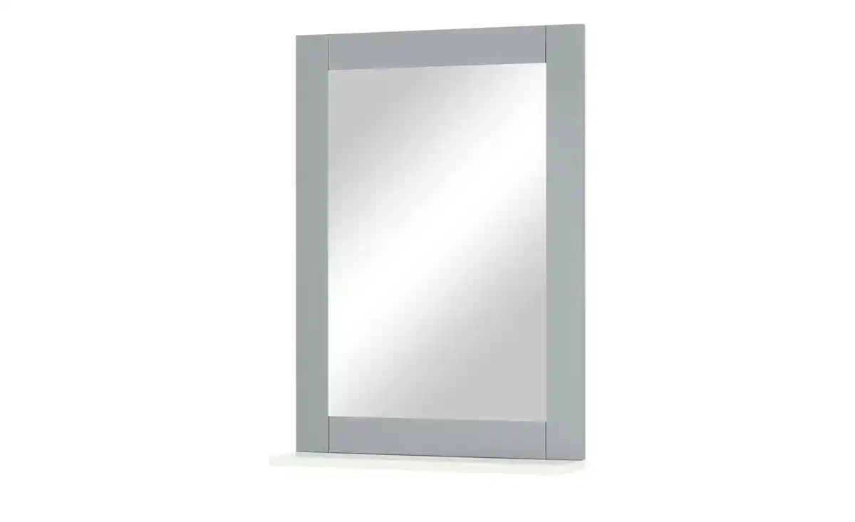 Bild 1 von Spiegel mit Ablage  Nisser ¦ grau ¦ Holzwerkstoff, Glas ¦ Maße (cm): B: 50 H: 70 T: 12 Dekoration > Spiegel - Sconto