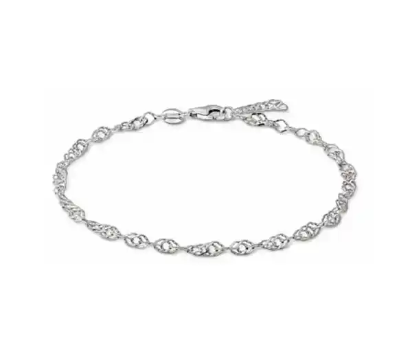 Bild 1 von 925 Silber Armband Singapur