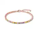 Bild 1 von 925 Silber Armband Tennis Multicolor