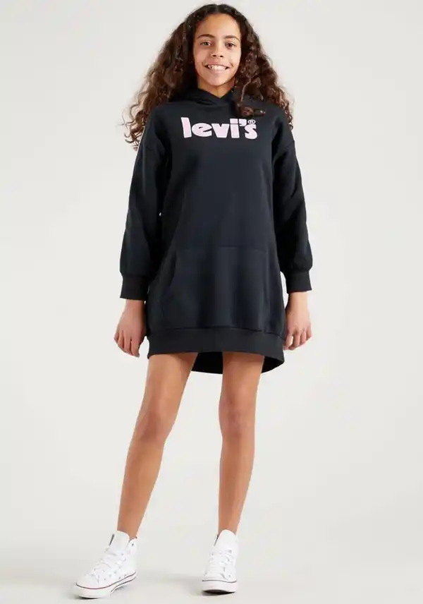 Bild 1 von Levi's® Kids Sweatkleid SWEATSHIRT DRESS WITH TAPI for GIRLS, Schwarz