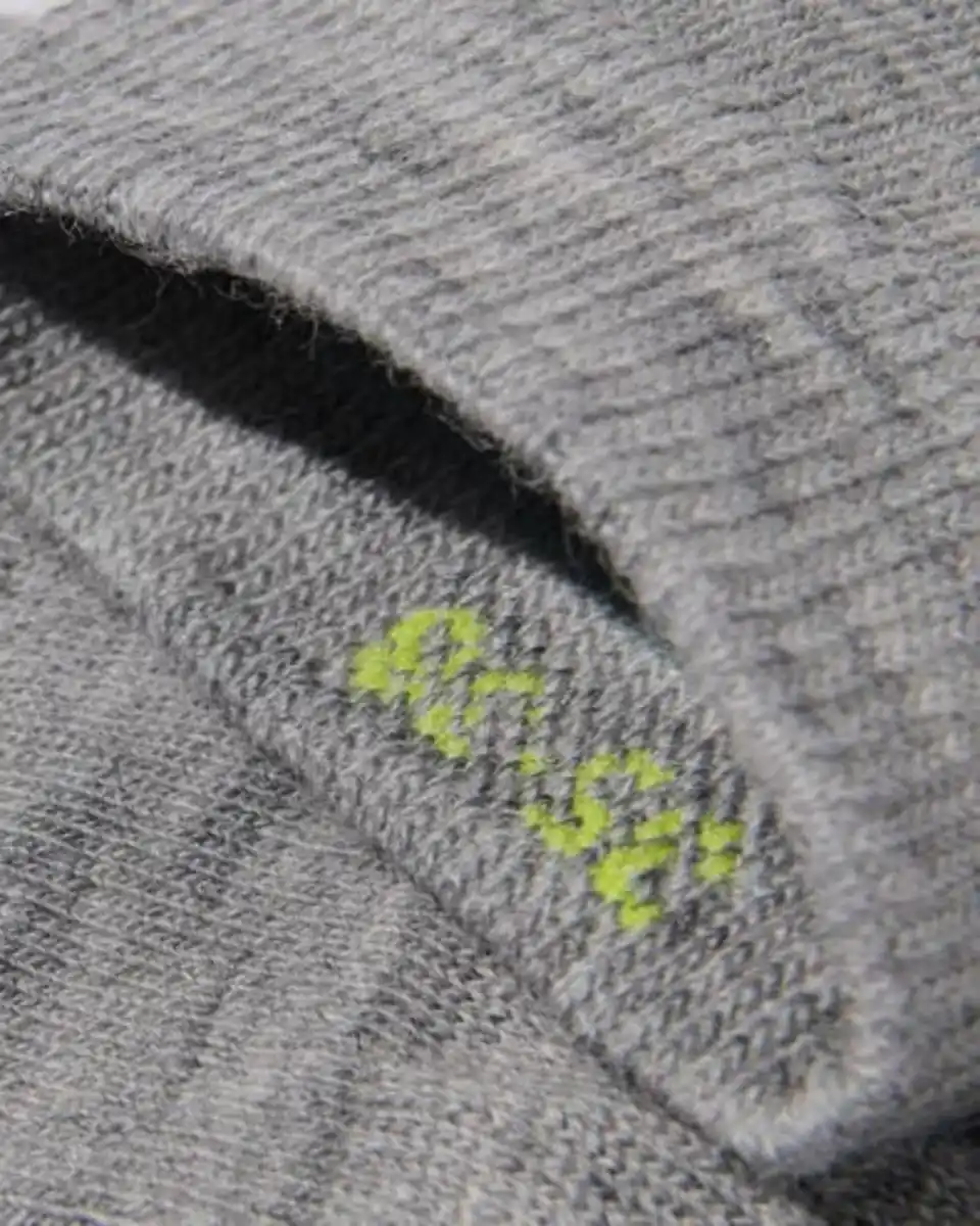 Bild 2 von Herrensocken aus Wolle – 2 Paar graumeliert
