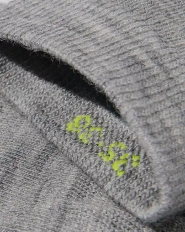 Bild 2 von Herrensocken aus Wolle – 2 Paar graumeliert
