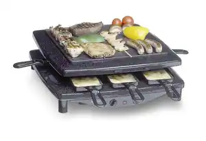 Steba Raclette RC 3 plus, 8 Raclettepfännchen, 1450 W