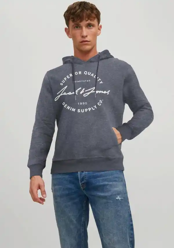 Bild 1 von Jack & Jones Kapuzensweatshirt JJACE SWEAT HOOD, Blau