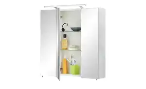 Spiegelschrank  Retz ¦ grau ¦ Maße (cm): B: 70 H: 75 T: 16 Badezimmer > Badschränke > Spiegelschränke - Sconto