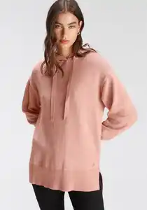 Tamaris Kapuzenpullover im Oversized-Look, Rosa