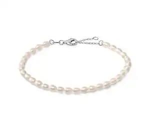 925 Silber Armband Tiny Pearls