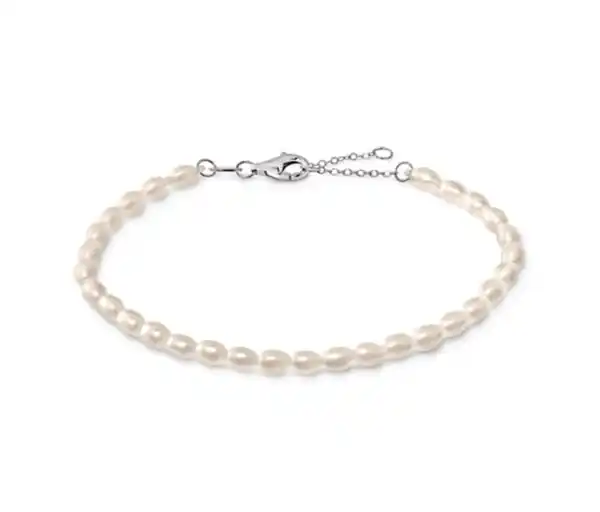 Bild 1 von 925 Silber Armband Tiny Pearls