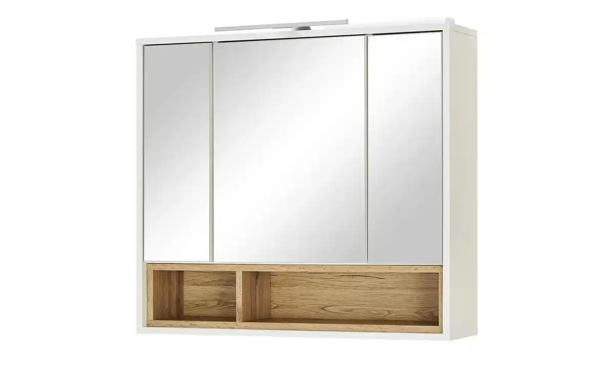 Bild 1 von Spiegelschrank  Kaprun ¦ weiß ¦ Maße (cm): B: 80 H: 72 T: 20 Badezimmer > Badschränke > Spiegelschränke - Sconto