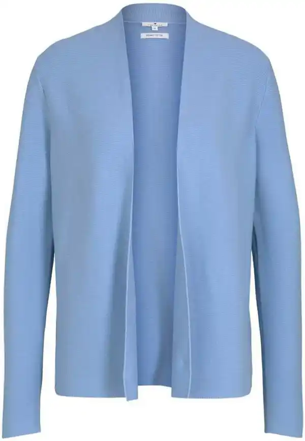 Bild 1 von TOM TAILOR Cardigan mit feiner Struktur, Blau