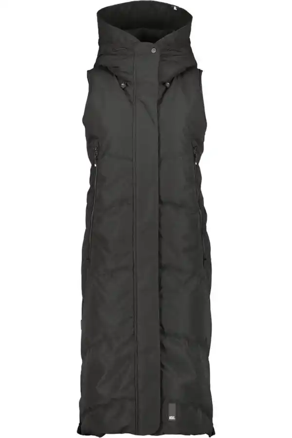 Bild 1 von Alife & Kickin Steppweste JuneAK Longvest Damen Steppweste, Schwarz